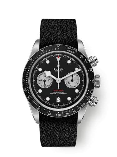 Tudor Heritage Black Bay Chronograph Inverted Panda / Fabric