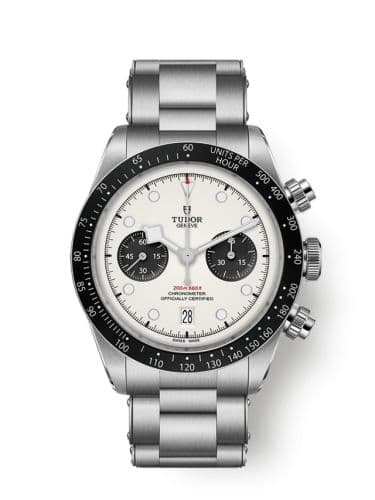 Tudor Heritage Black Bay Chronograph Panda / Bracelet