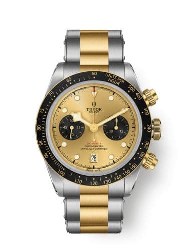 Tudor Heritage Black Bay Chronograph S&G / Champagne / Bracelet