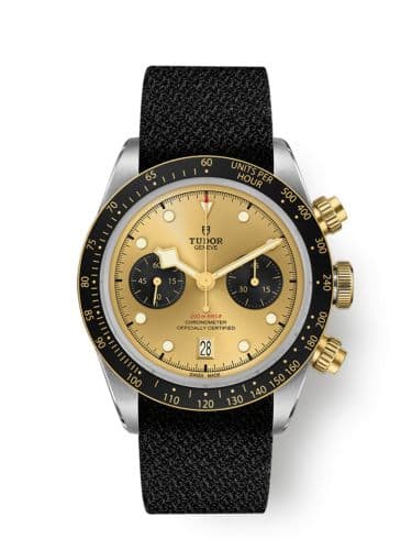 Tudor Heritage Black Bay Chronograph S&G / Champagne / Textile