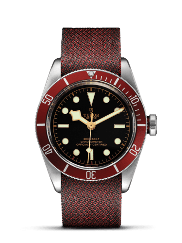 Tudor Heritage Black Bay Red Manufacture / Burgundy Fabric