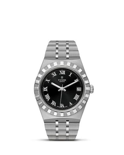 Tudor Royal Date 34 Stainless Steel / Black - Roman