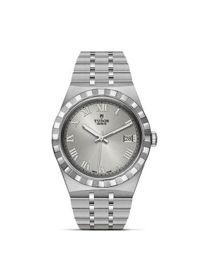 Tudor Royal Date 38 Stainless Steel / Silver - Roman