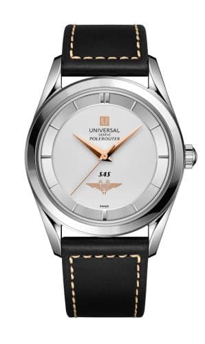 Universal Geneve Polerouter SAS Tribute Stainless Steel / Silver