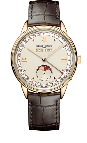 Vacheron Constantin Historiques Triple Calendrier 1948 Pink Gold / Silver / Red