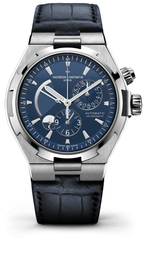 Vacheron Constantin Overseas Dual Time Stainless Steel / Blue