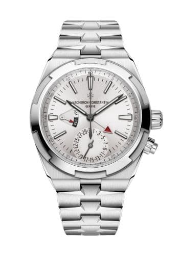 Vacheron Constantin Overseas Dual Time Stainless Steel / Silver