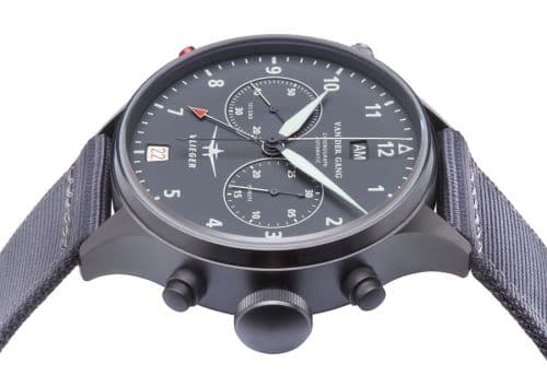 Van der Gang Watches 20044Z Stainless Steel DLC / Anthracite Grey