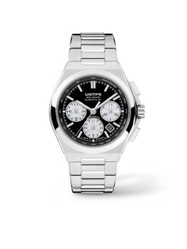 Wempe Glashütte I/SA Iron Walker Automatic Chronograph Black