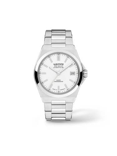 Wempe Glashütte I/SA Iron Walker Quartz Women Silver