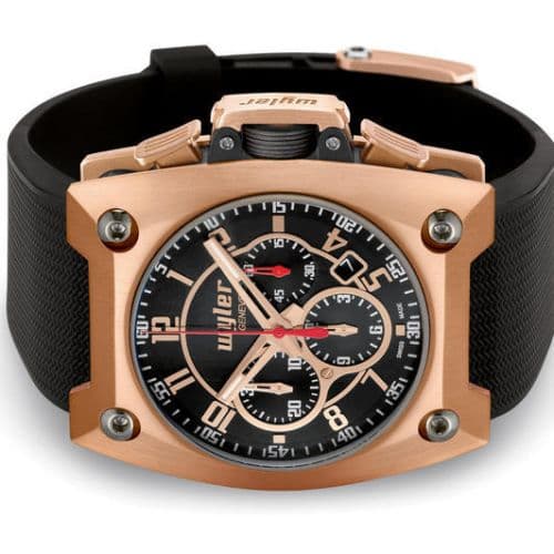 Wyler Geneve Code-R Chronograph Pink Gold