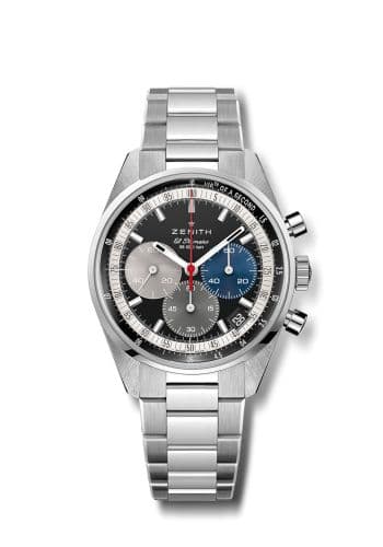 Zenith Chronomaster Original Stainless Steel / Black / Bracelet