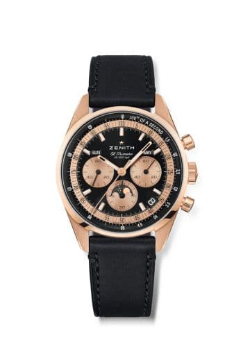 Zenith Chronomaster Original Triple Calendar Rose Gold / Black