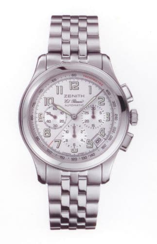 Zenith Class Sport El Primero Stainless Steel / Silver / Bracelet