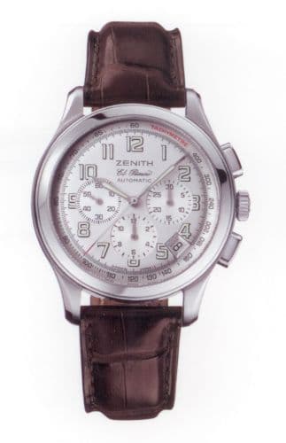 Zenith Class Sport El Primero Stainless Steel / Silver / Strap