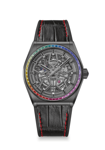 Zenith Defy Classic 41mm Black Ceramic / Rainbow / Greater China