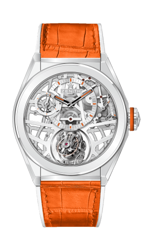 Zenith Defy Zero G Titanium / Skeleton / Alligator / Swizz Beatz