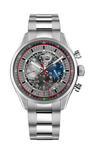 Zenith El Primero Chronomaster Skeleton 45 Stainless Steel / Bracelet