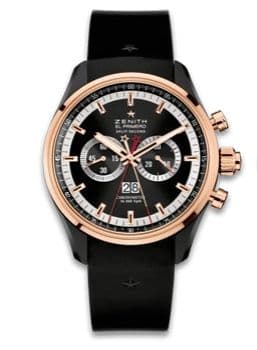 Zenith El Primero Rattrapante PVD / Rose Gold / Black
