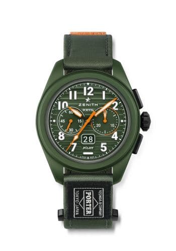 Zenith PILOT Big Date Flyback Porter