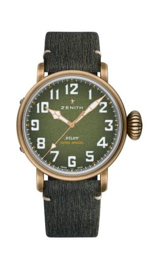 Zenith Pilot Type 20 Adventure 45mm Bronze / Khaki / Matrix