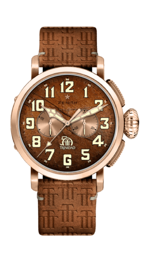 Zenith Pilot Type 20 Chronograph Trinidad 50th Anniversary Edition Rose Gold