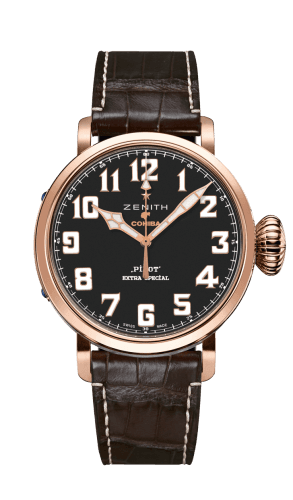 Zenith Pilot Type 20 Cohiba Edition Rose Gold / Black / Alligator