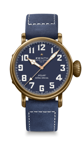 Zenith Pilot Type 20 Extra Special 45mm Bronze / Blue
