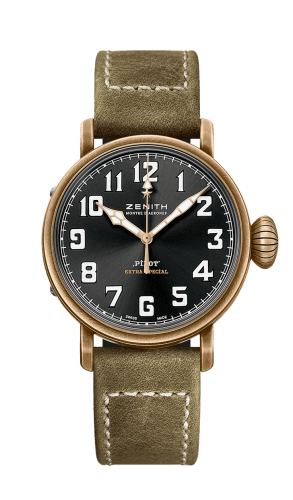 Zenith Pilot Type 20 Extra Special Bronze / Black / Strap